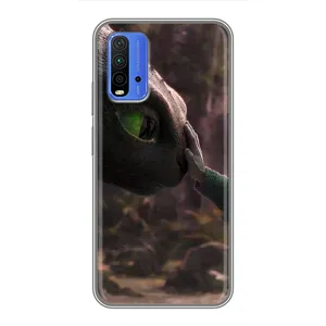 Чохол як приборкати дракона на Xiaomi Redmi 9T (Сцена з драконом)