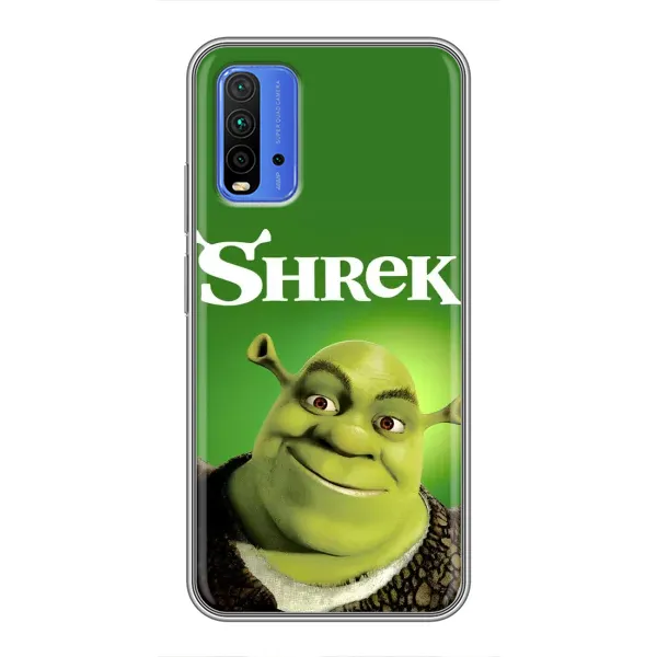 Чохол з принтом «Усміхнений Шрек» для Xiaomi Redmi 9T