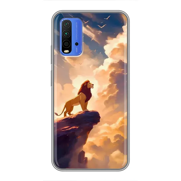 Чехол с принтом «Симба на скале» для Xiaomi Redmi 9T Чехол с принтом «Симба на скале» для Xiaomi Redmi 9T