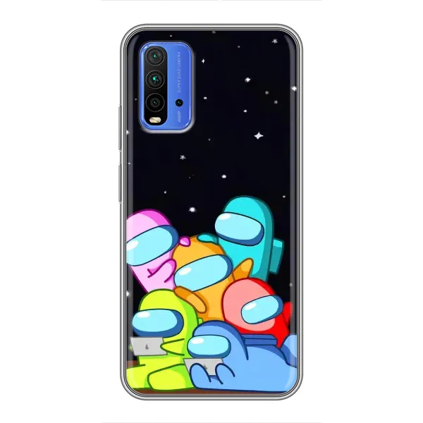 Чехол с принтом «Скины в космосе» для Xiaomi Redmi 9T