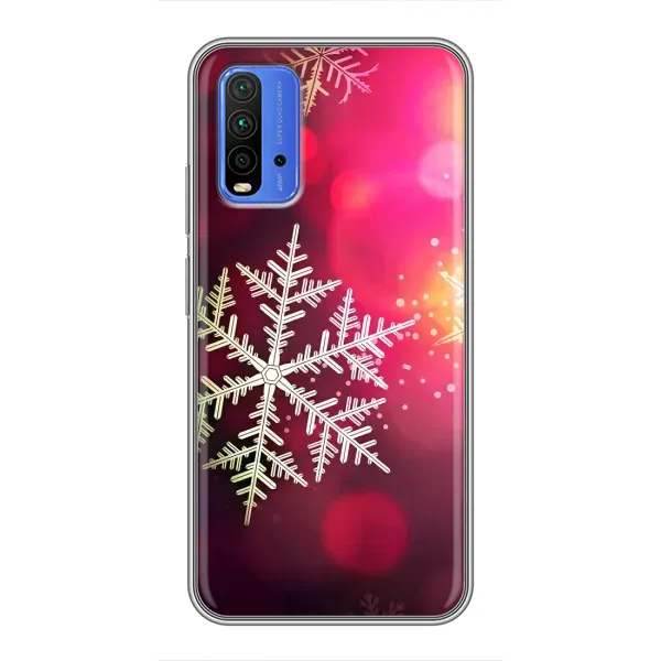 Чехол с принтом «Снежинка» для Xiaomi Redmi 9T