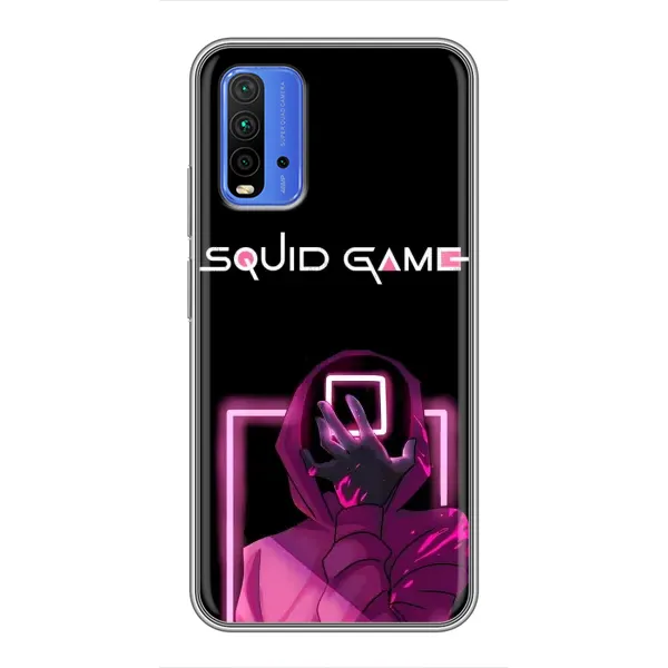Чохол з принтом «Неоновий охоронець гри» для Xiaomi Redmi 9T