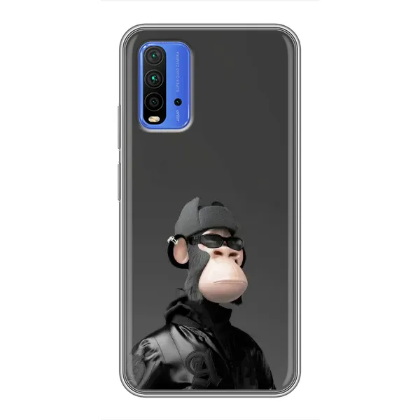 Чехол с принтом «стильная обезьяна NFT» для Xiaomi Redmi 9T