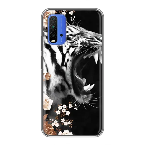 Чохол з принтом «Стильний ТИГР» для Xiaomi Redmi 9T