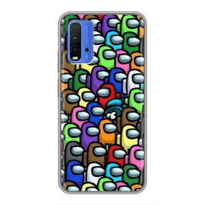 Чохли Амонг Ас для Xiaomi Redmi 9T (AlphaPrint) (Убитий)