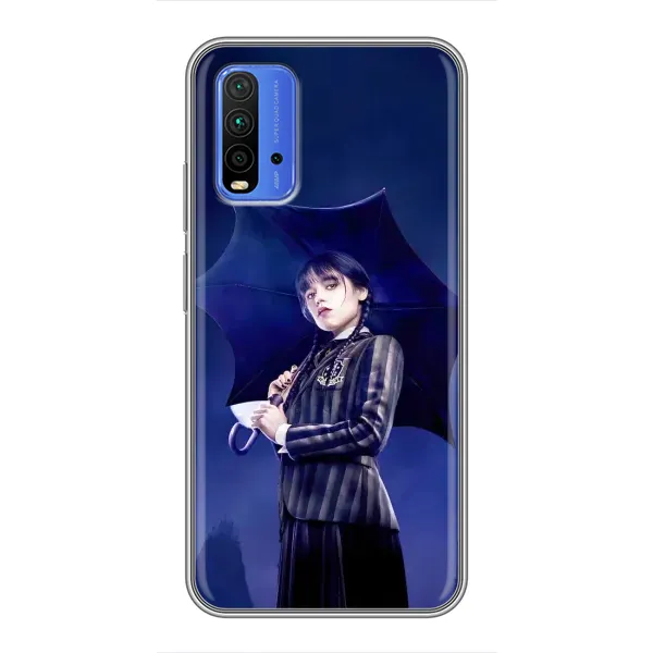 Чохол з принтом «Венздей з парасолькою» для Xiaomi Redmi 9T
