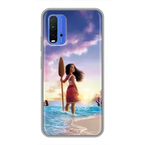Чохол з мультфільмом Ваяна Xiaomi Redmi 9T (Моана з веслом)