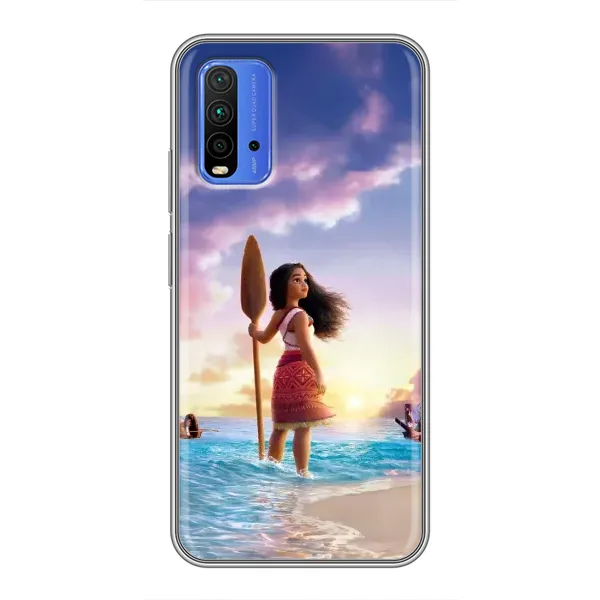 Чохол з принтом «Моана з веслом» для Xiaomi Redmi 9T