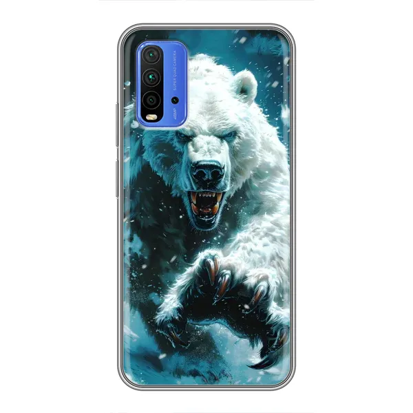 Чохол з принтом «Полярний ведмідь» для Xiaomi Redmi 9T