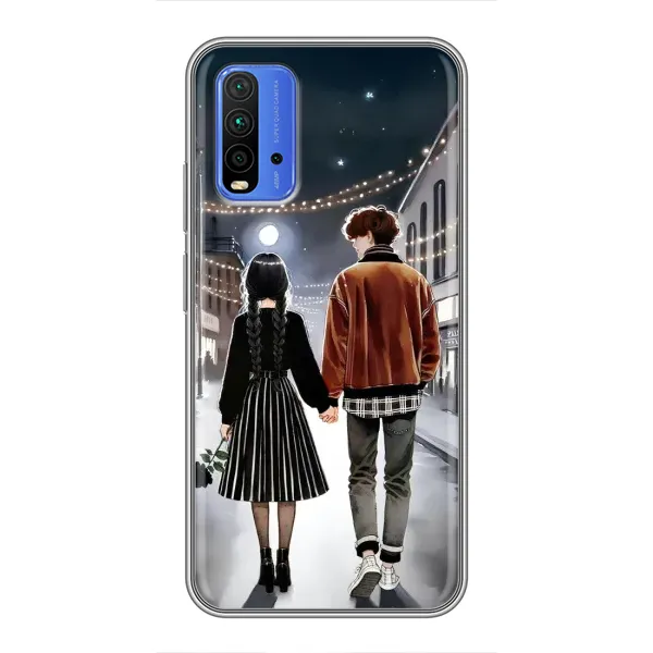 Чохол з принтом «Венздей та Тайлер» для Xiaomi Redmi 9T