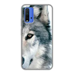 Чохли з картинкою животних Xiaomi Redmi 9T (Вовк)