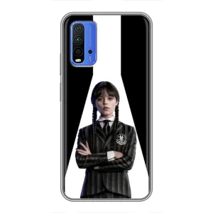 Чохли Венсдей на Xiaomi Redmi 9T Уенсдей (AlphaPrint) (W-Wednesday)