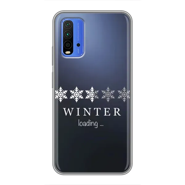 Чохол з принтом «Winter loading» для Xiaomi Redmi 9T