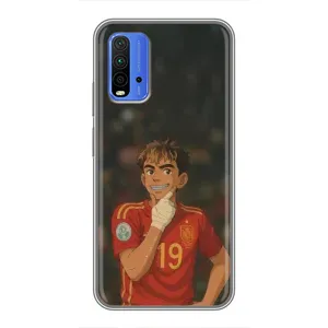 Чохол з футболістом Ламін Ямаль Xiaomi Redmi 9T (Ямаль аніме)