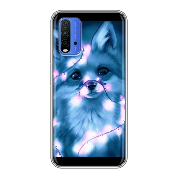 Чохол з принтом «Яскрава лисичка» для Xiaomi Redmi 9T