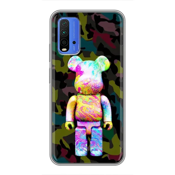 Чехол с принтом «Яркий Bearbrick» для Xiaomi Redmi 9T