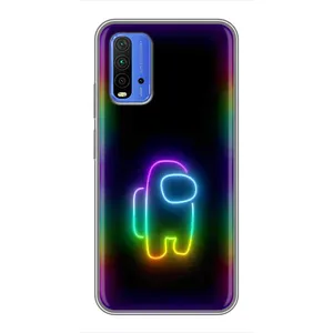 Чохли Амонг Ас для Xiaomi Redmi 9T (AlphaPrint) (Яскравий скін)
