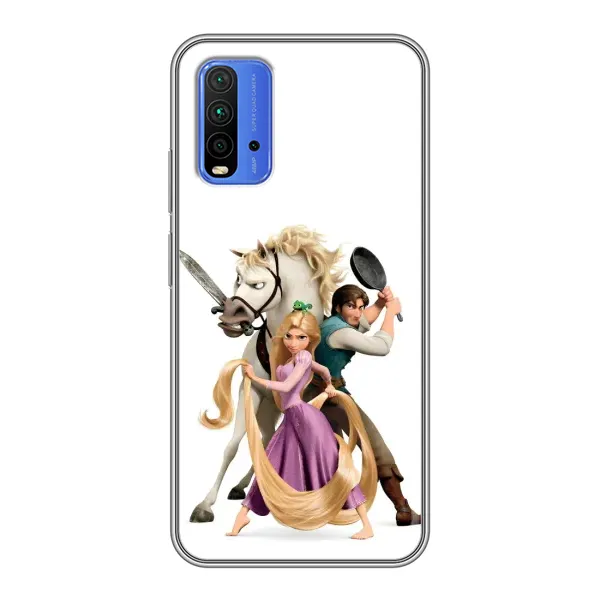 Чохол з принтом «Рапунцель та друзі» для Xiaomi Redmi 9T