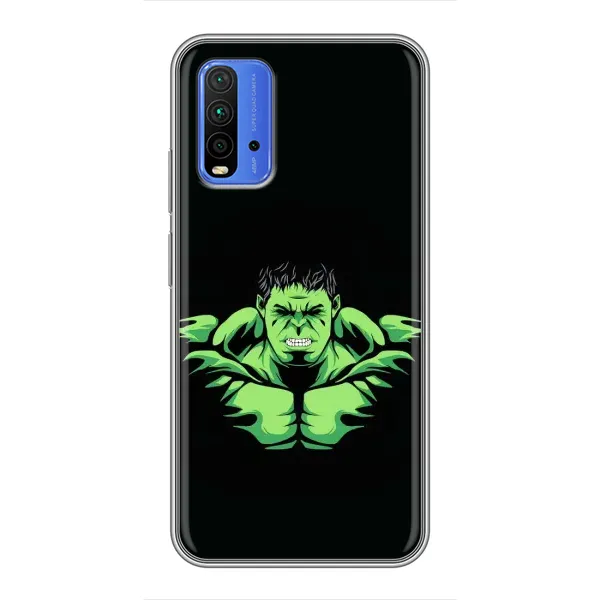 Чохол з принтом «Зелений Халк» для Xiaomi Redmi 9T