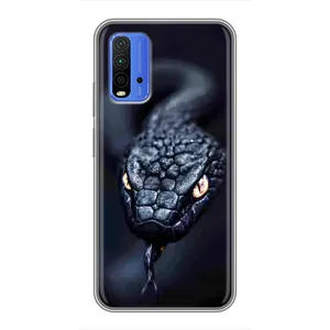 Чохол з принтом «Чорна змія» для Xiaomi Redmi 9T