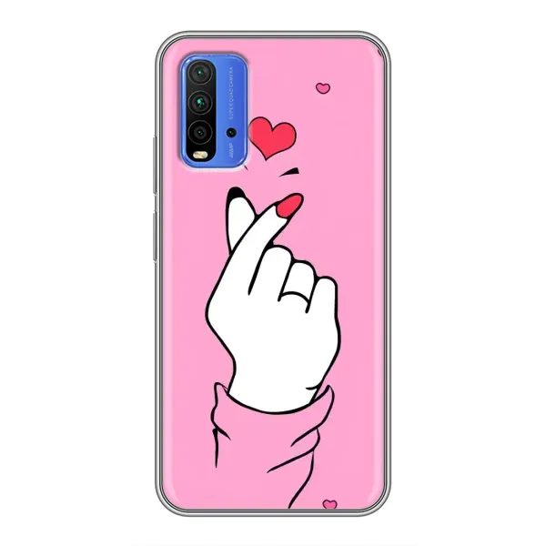 Чехол с принтом «Знак Love» для Xiaomi Redmi 9T Чехол с принтом «Знак Love» для Xiaomi Redmi 9T