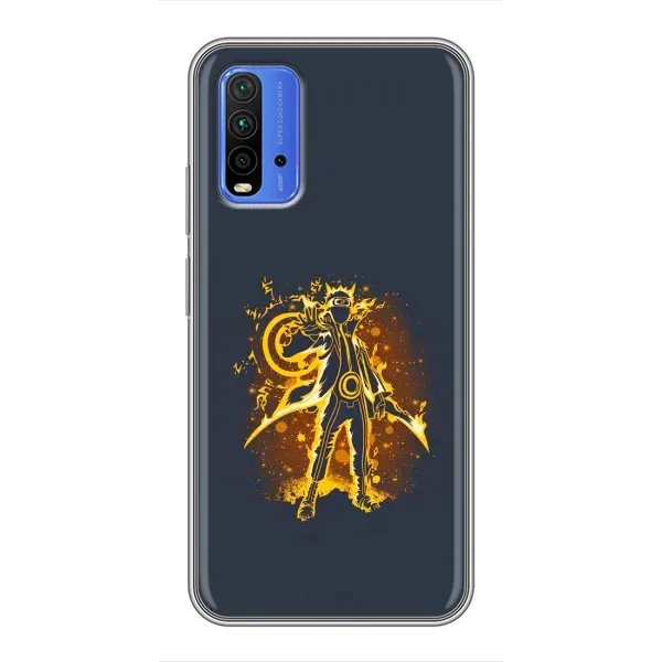 Чохол з принтом «золотий Наруто» для Xiaomi Redmi 9T