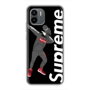 Чеохол для Xiaomi Redmi A1 Plus з картинкою Supreme (AlphaPrint) (Деб Супрім)