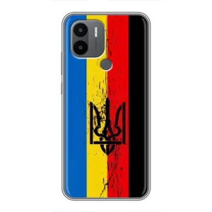 Украинские Чехлы для Xiaomi Redmi A1 Plus с картинкой УПА (AlphaPrint) (Прапор УПА)