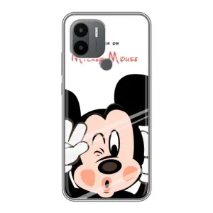 Эксклюзивный чехол для Xiaomi Redmi A1 Plus (AlphaPrint - Мультяшные) (Маус Микки)
