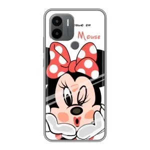 Эксклюзивный чехол для Xiaomi Redmi A1 Plus (AlphaPrint - Мультяшные) (Маус Минни)