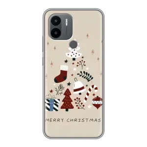 Різдвяні, Святкові Чохли для Сяомі Редмі А1 Плюс (Merry Christmas)