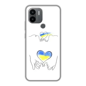 Чохол для Патріота України Xiaomi Redmi A1 Plus - (AlphaPrint) (Мир Україні)