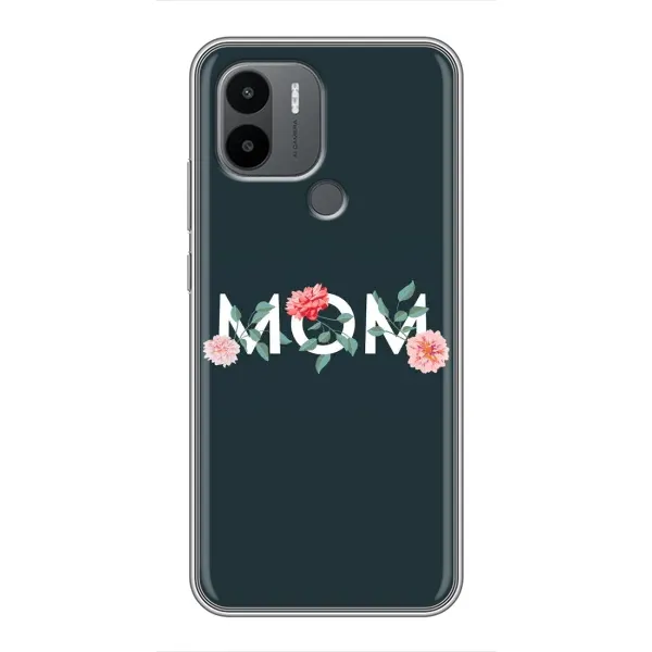 Чехол с принтом «Mom дизайн» для Xiaomi Redmi A1 Plus