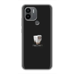Чохол Майнкрафт на Xiaomi Redmi A1 Plus (AlphaPrint) Minecraft (Овечка Майнкрафт)