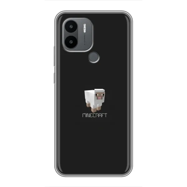 Чехол с принтом «Овечка Майнкрафт» для Xiaomi Redmi A1 Plus