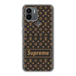 Чеохол для Xiaomi Redmi A1 Plus з картинкою Supreme (AlphaPrint) (Supreme LV)