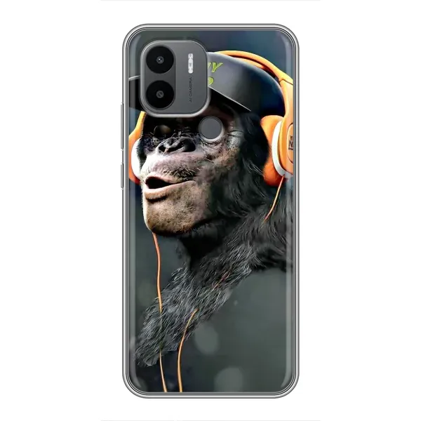 Чехол с принтом «В наушниках» для Xiaomi Redmi A1 Plus