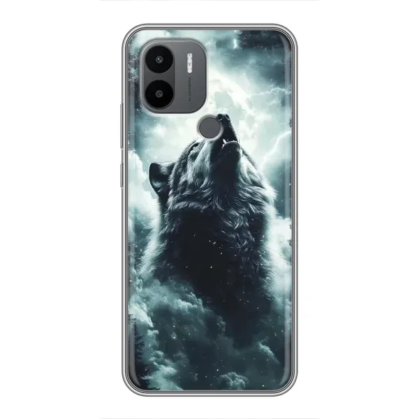 Чехол с принтом «Волк в облаках» для Xiaomi Redmi A1 Plus Чехол с принтом «Волк в облаках» для Xiaomi Redmi A1 Plus