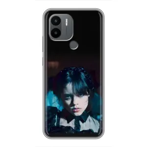 Чохли Венсдей на Xiaomi Redmi A1 Plus Уенсдей (AlphaPrint) (погляд Венздей)