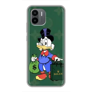 Чехли для Xiaomi Redmi A1 - Скрудж МакДак Louis Vuitton (PREMIUMPrint) (Богата Утка)