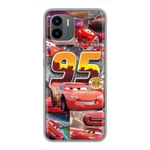 Силіконовий чохол Маквін для Xiaomi Redmi A1 (Колаж Блискавка Маквін)