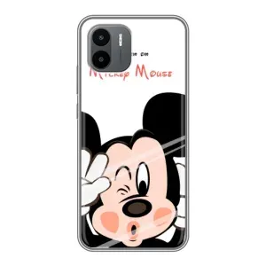 Эксклюзивный чехол для Xiaomi Redmi A1 (AlphaPrint - Мультяшные) (Маус Микки)