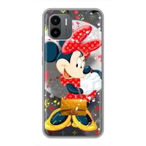 Чехол Disney Mouse Xiaomi Redmi A1 (PREMIUMPrint) (Minni с бантиком)