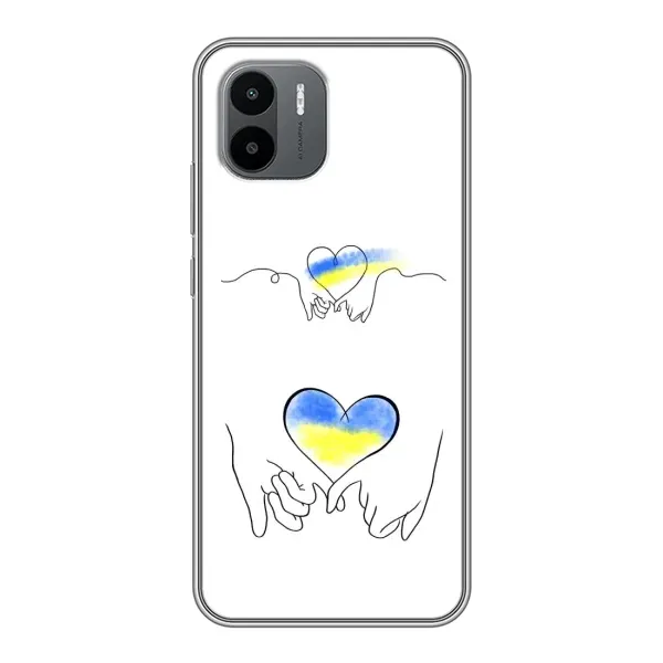 Чохол з принтом «Мир Україні» для Xiaomi Redmi A1
