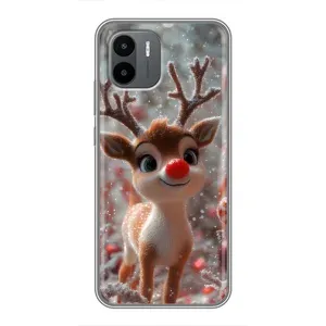 Яскравий чохол для Xiaomi Redmi A1 з Зимові Оленята