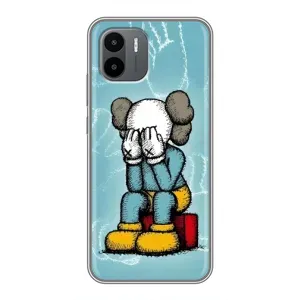 Чехлы для Xiaomi Redmi A1 - Bearbrick Louis Vuitton (PREMIUMPrint) (Плач Bearbrick)