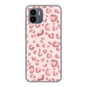 Чохол з розовим принтом для Xiaomi Redmi A1 (Рожевий леопард)