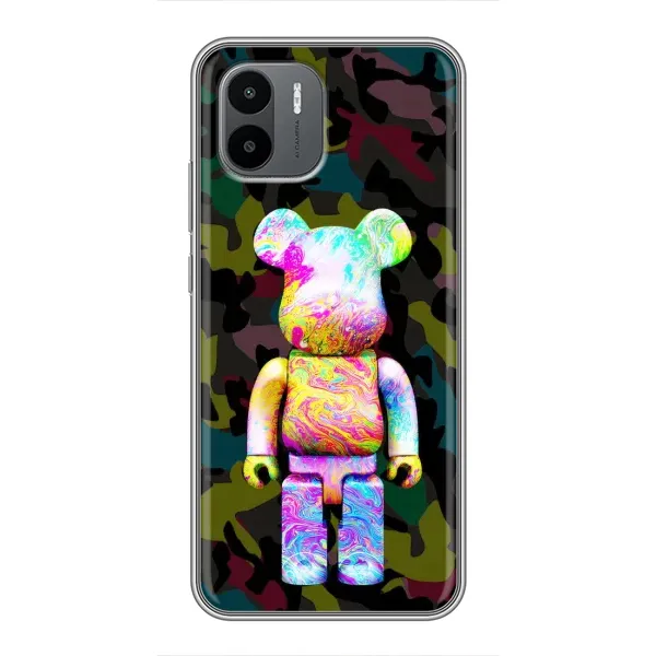 Чехол с принтом «Яркий Bearbrick» для Xiaomi Redmi A1