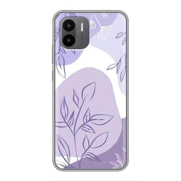 Чехол с принтом «Фиолетовые листья абстракция» для Xiaomi Redmi A2 Чехол с принтом «Фиолетовые листья абстракция» для Xiaomi Redmi A2