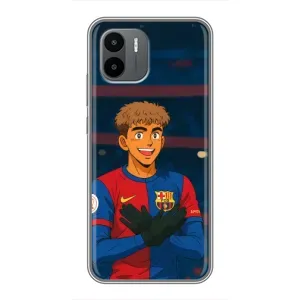 Чехол с футболистом Ламин Ямаль Xiaomi Redmi A2 (Футболист Ямаль)